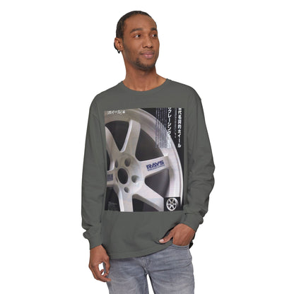 Rays Wheel Graphic Long Sleeve Tee