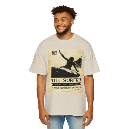 The Surfer Vintage Surf Club Tee — Men's Oversized Surf Graphic T-Shirt