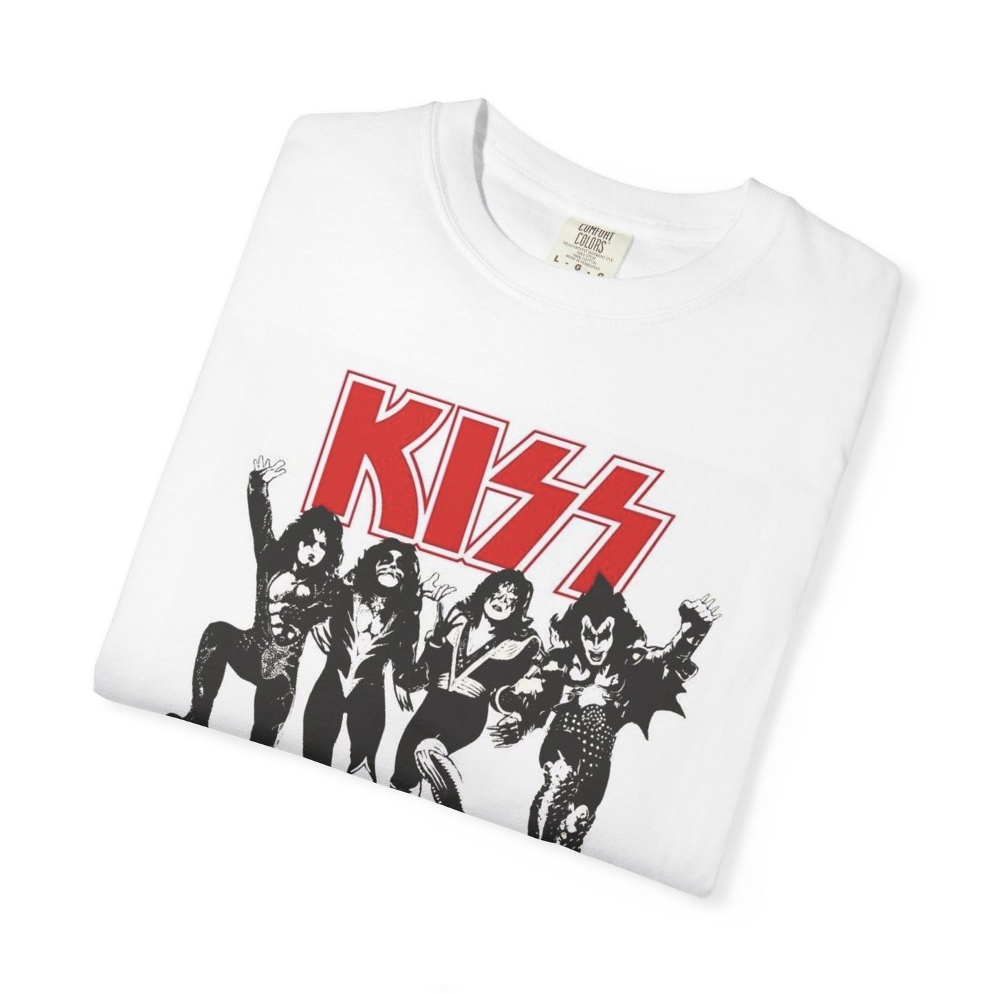 KISS Concert Graphic Unisex T-Shirt - Live in Concert Tee