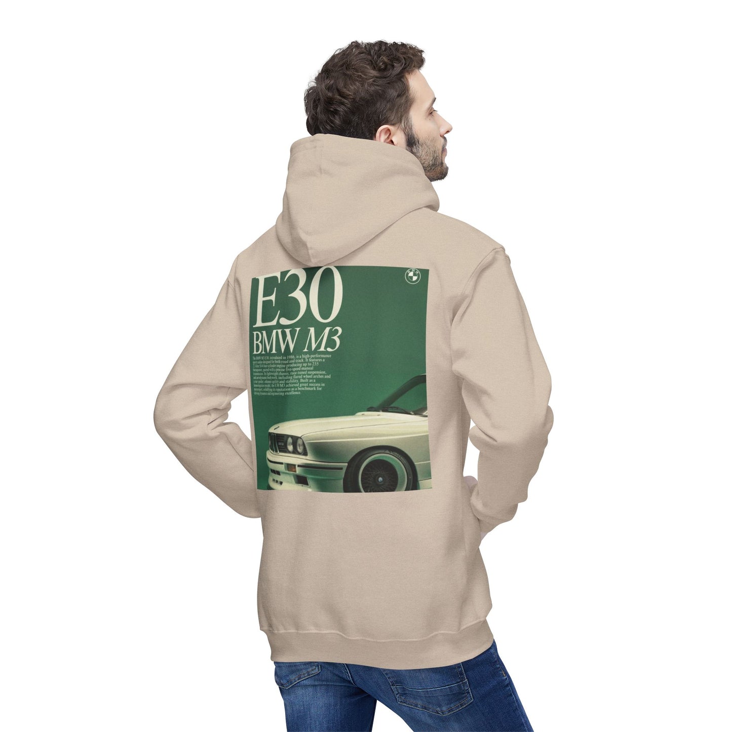 Retro BMW M3 Unisex Hoodie - Made in the USA