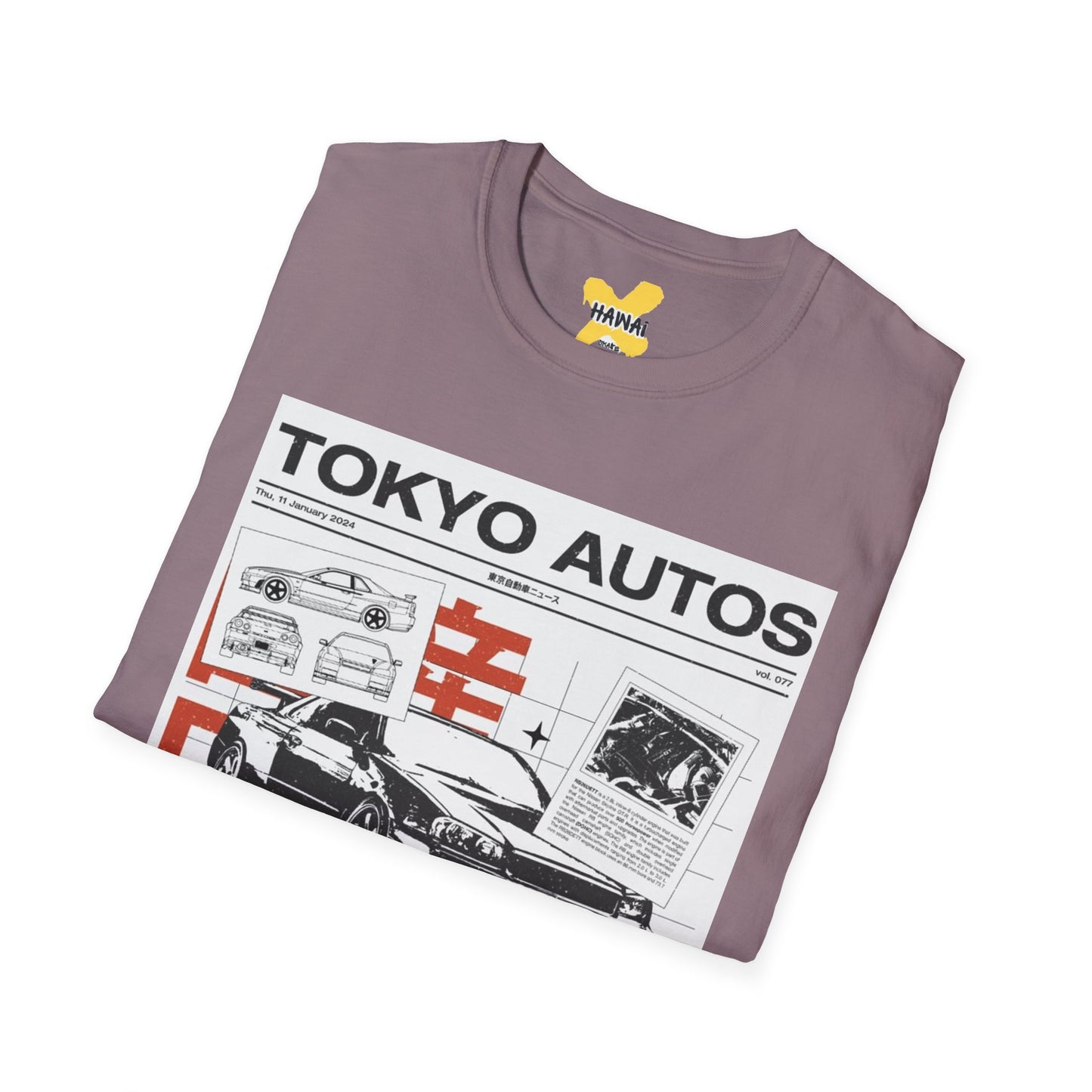 Tokyo Autos Street Beast T-Shirt, Unisex Graphic Tee, Car Enthusiast Gift, Casual Streetwear, Automotive Fashion, Birthday Gift