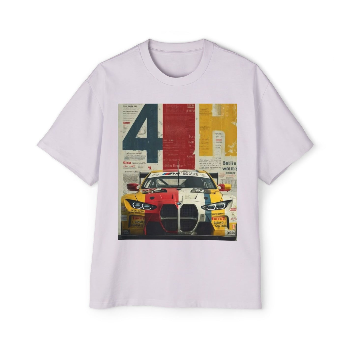 Racing Heritage Tee — Retro BMW M4 Motorsport Graphic T-Shirt