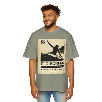 The Surfer Vintage Surf Club Tee — Men's Oversized Surf Graphic T-Shirt