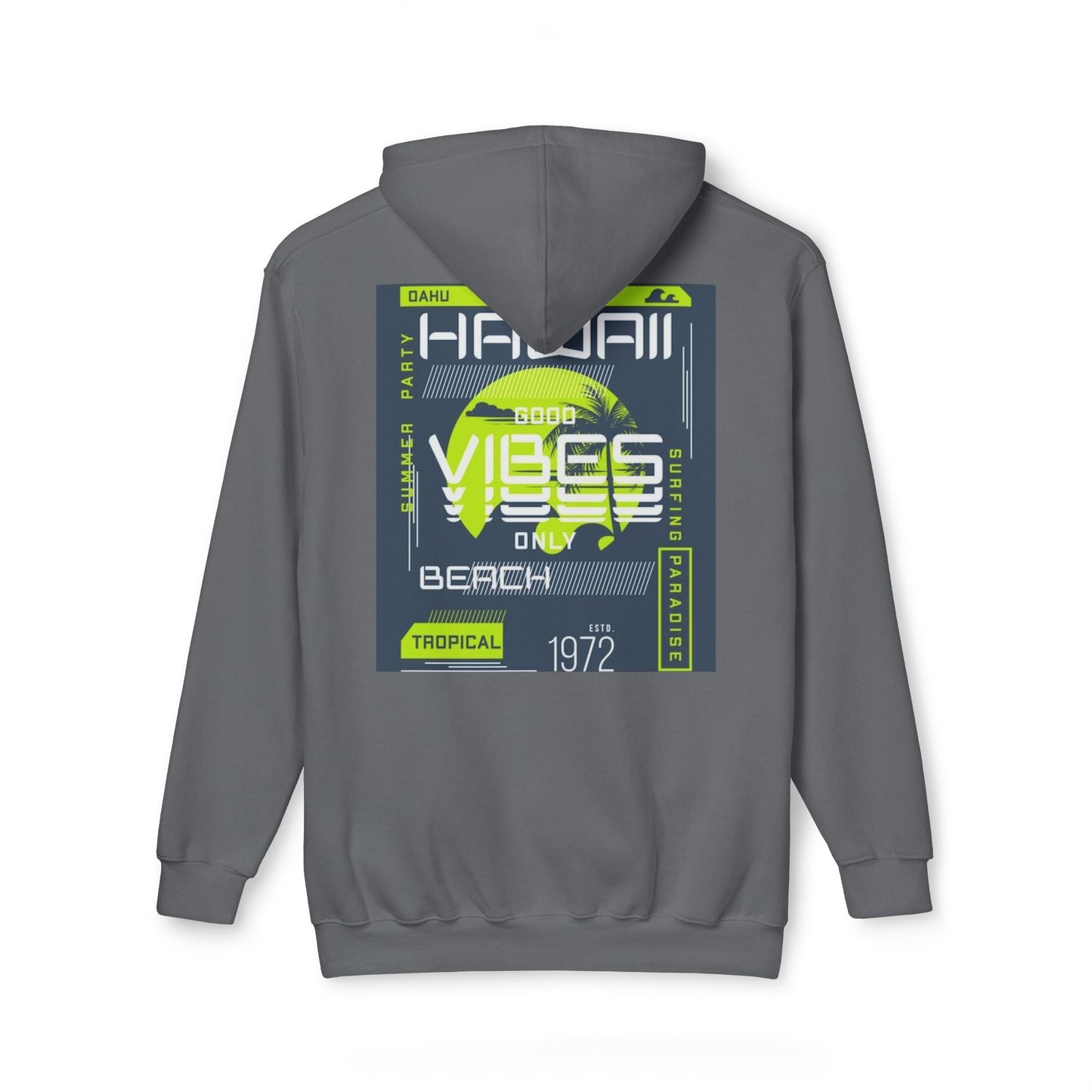 Tropical Beach Hoodie, Casual Unisex Sweatshirt, Hawaii Vibes Apparel, Perfect for Summer Trips, Beach Lovers Gift, Travel Essentials