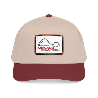 Monaco Grand Prix Leather Patch Baseball Cap