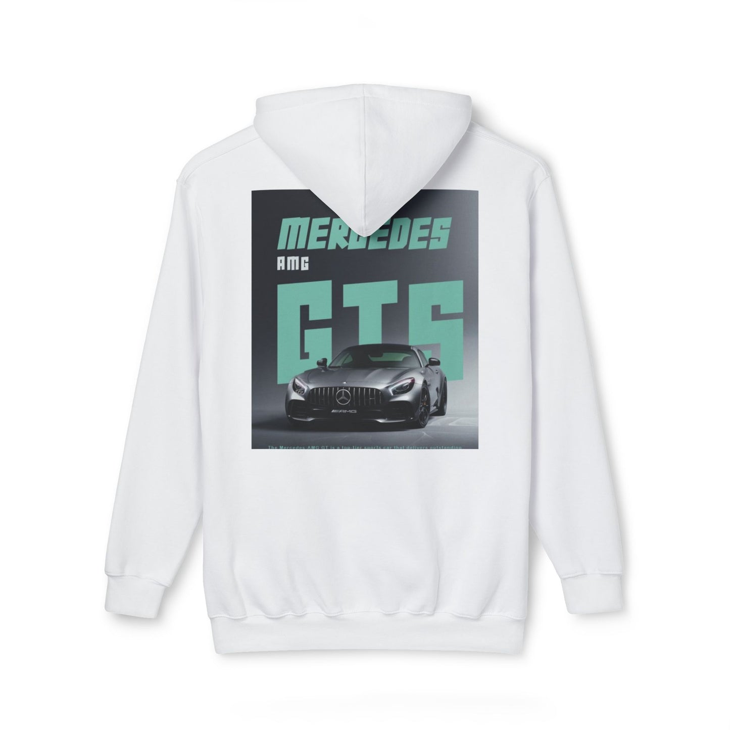 Mercedes AMG GTS Unisex Hooded Sweatshirt, Car Enthusiast Gift, Sportswear, Casual Wear, Automotive Apparel