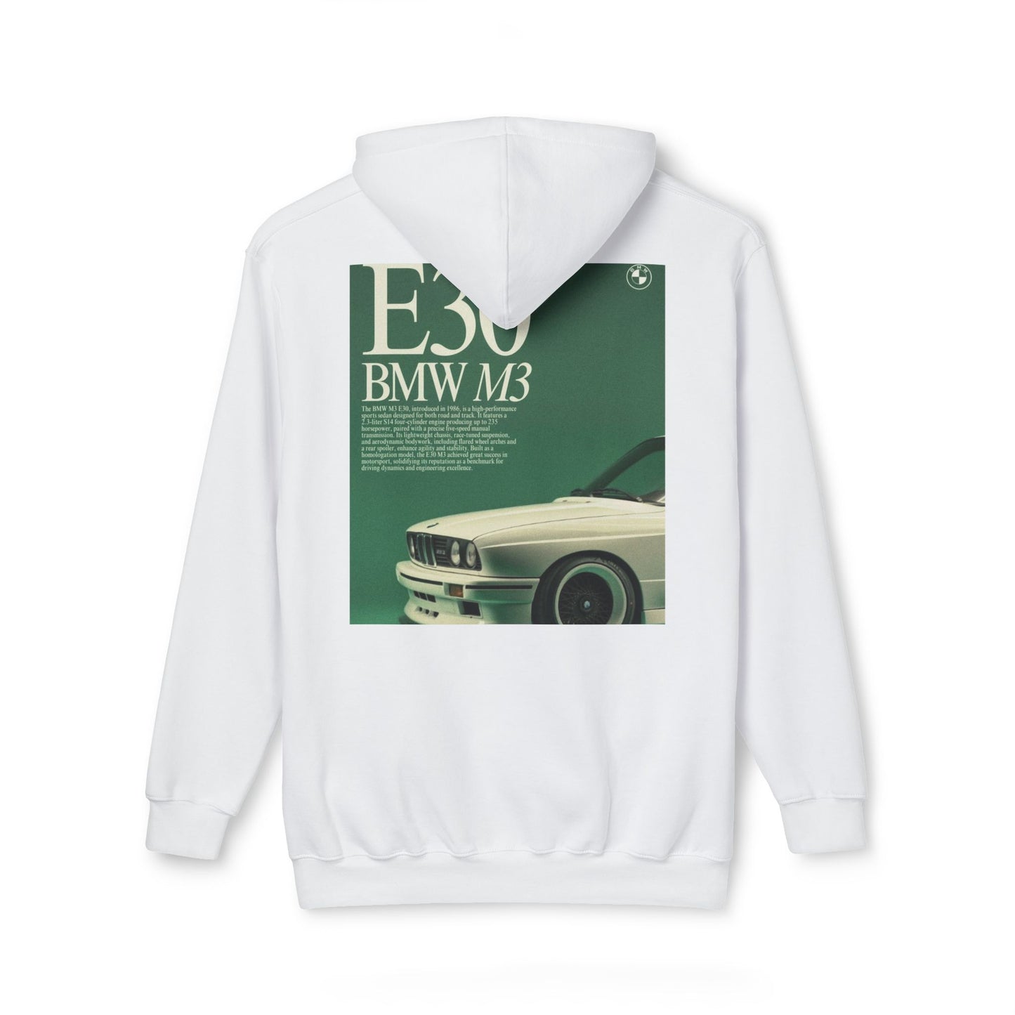 Retro BMW M3 Unisex Hoodie - Made in the USA
