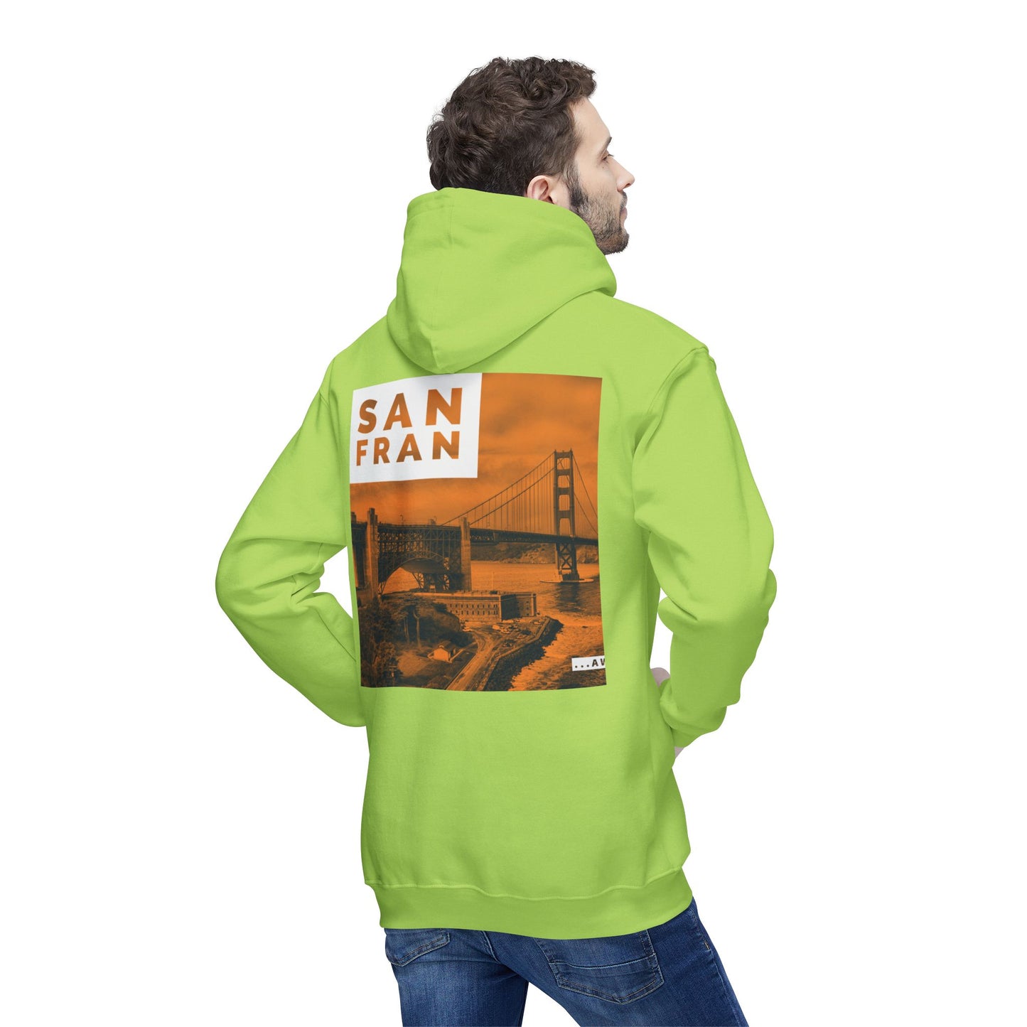 Unisex Hooded Sweatshirt, Made in US