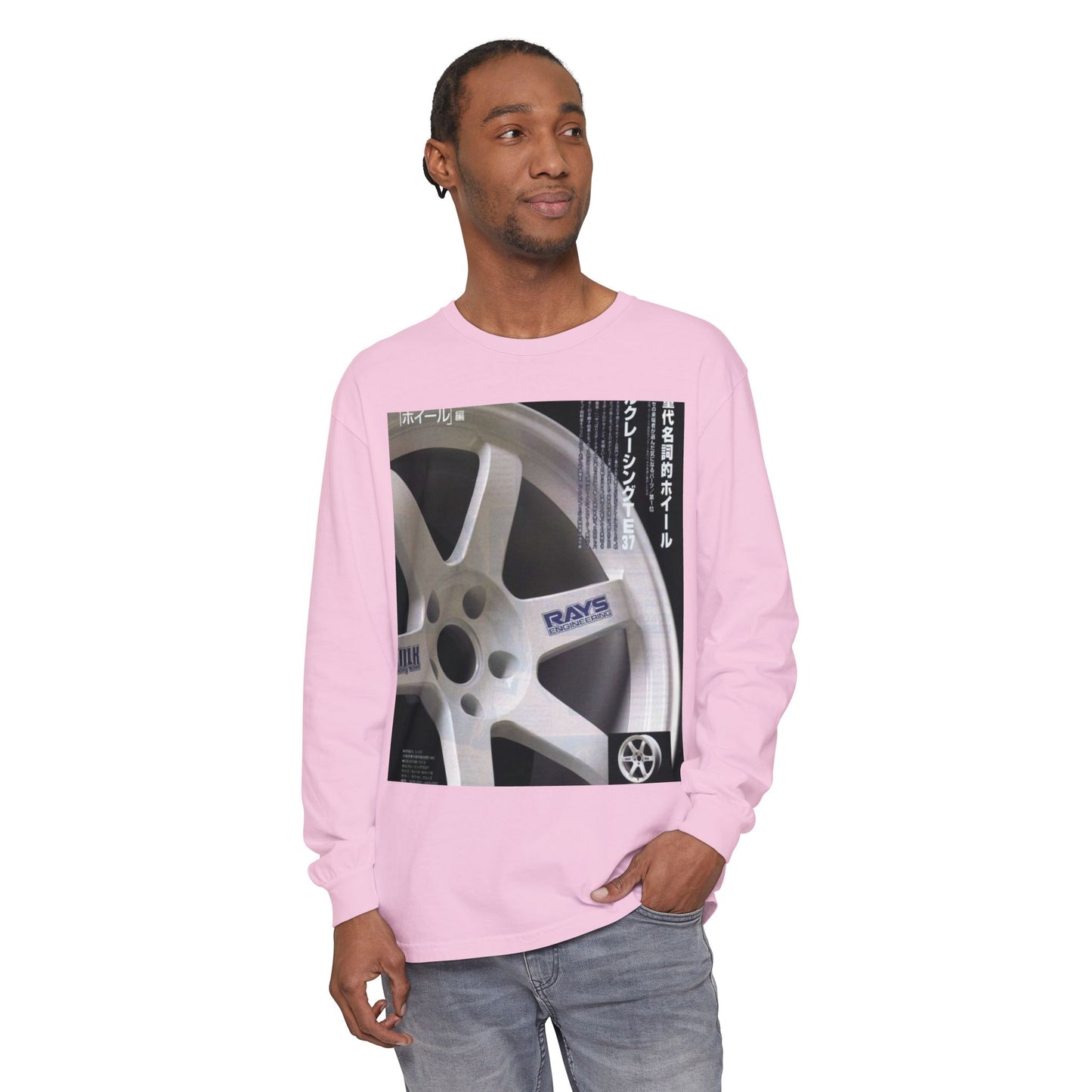 Rays Wheel Graphic Long Sleeve Tee