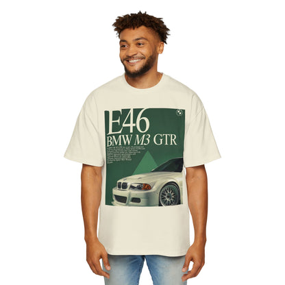 E46 BMW M3 GTR Tee — Vintage Racing Poster Graphic T-Shirt