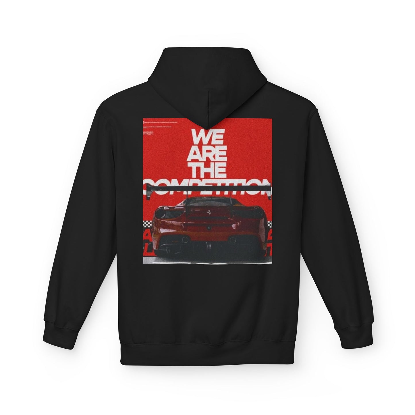 Unisex Fleece Hoodie - 'We Are The Competition' Car Design