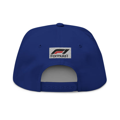 Monte Carlo Monaco Embroidered Flat Bill Cap