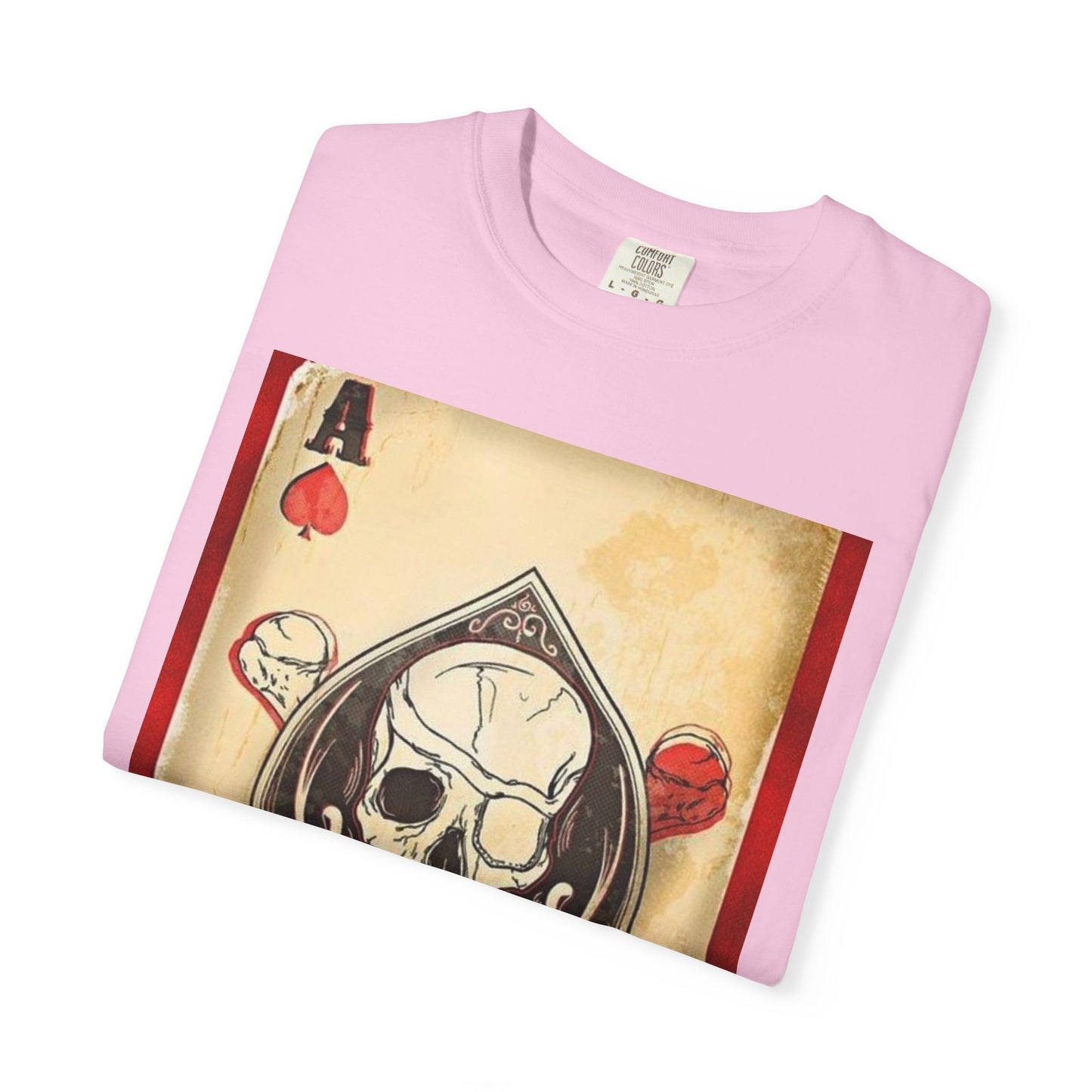 Vintage Skull & Ace of Spades Unisex T-Shirt - Perfect for Gamers and Rock Fans