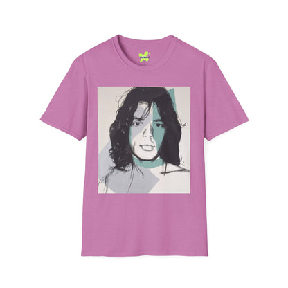 Artistic Unisex Softstyle T-Shirt - Unique Graphic Design for Art Lovers