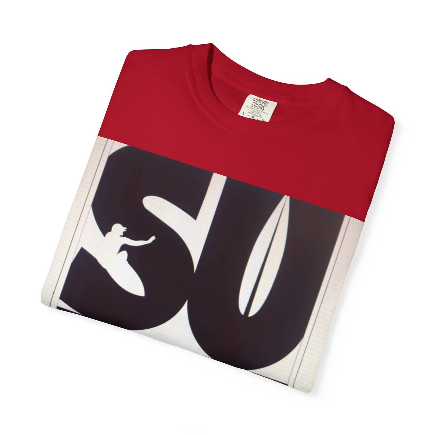 Surf Inspired Unisex Garment-Dyed T-Shirt, Beachwear, Casual Summer Tee, Surfing Gift, Trendy Streetwear, Comfortable Lifestyle Top