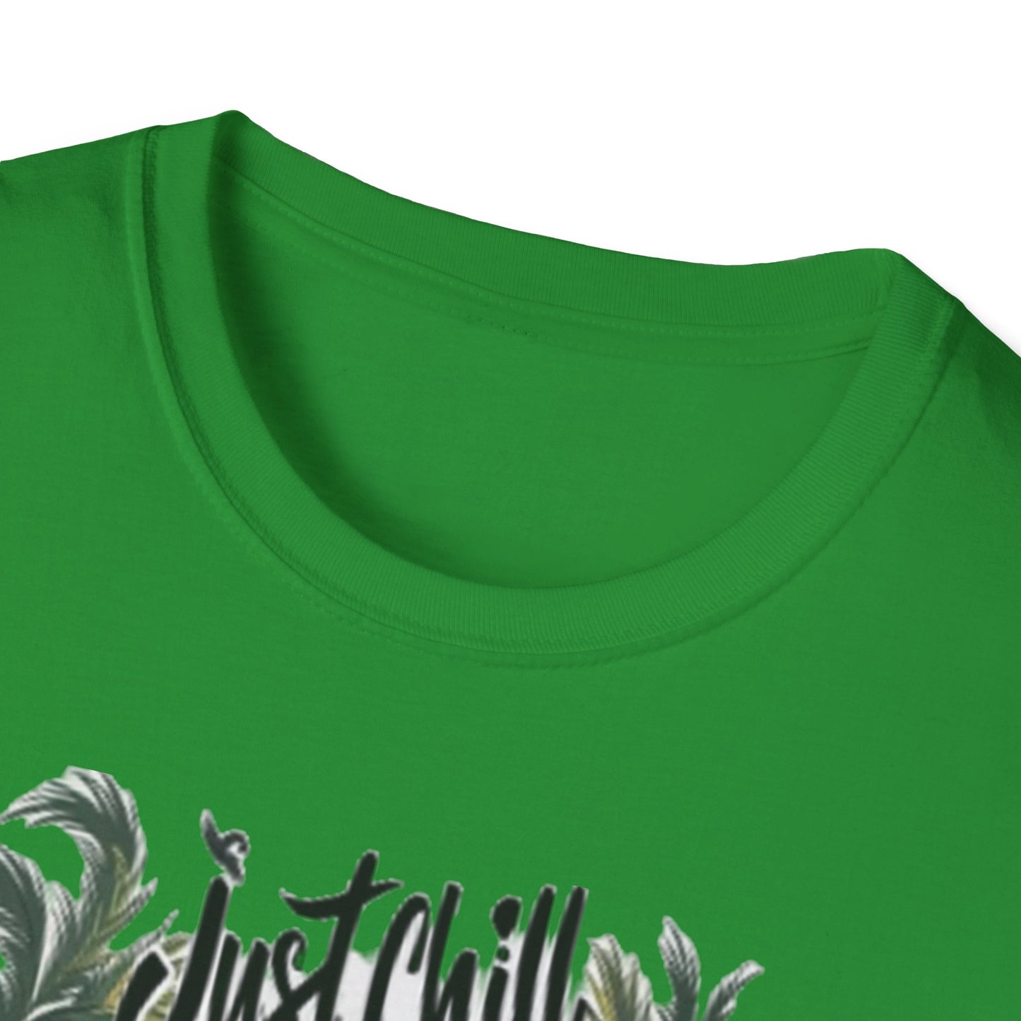 Just Chill Unisex Softstyle T-Shirt - Relaxing Frog Design for Casual Summer Vibes