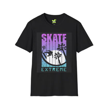 Skate Extreme Unisex T-Shirt - Vibrant Graphic Tee for Skate Lovers