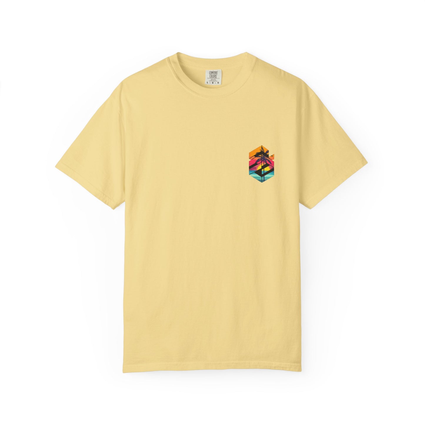 Tropical Sunset Unisex T-Shirt | Beach Vibes & Relaxation