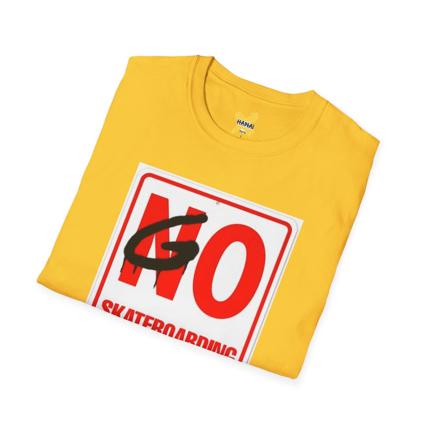 No Skateboarding Funny Unisex T-Shirt - City Police Sign Design