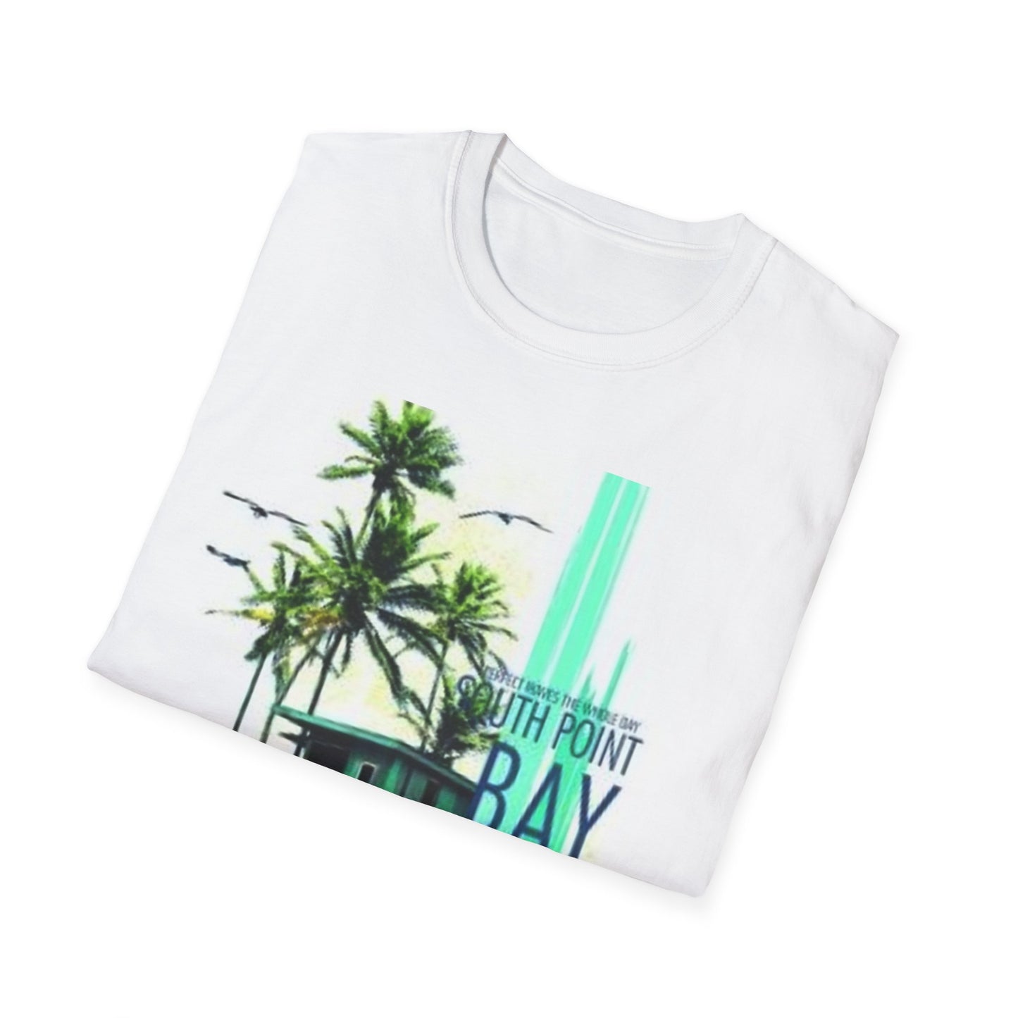 South Point Bay Graphic Tee | Unisex Softstyle T-Shirt, Beach Vibes, Casual Wear, Summer Fashion, Gift for Him or Her