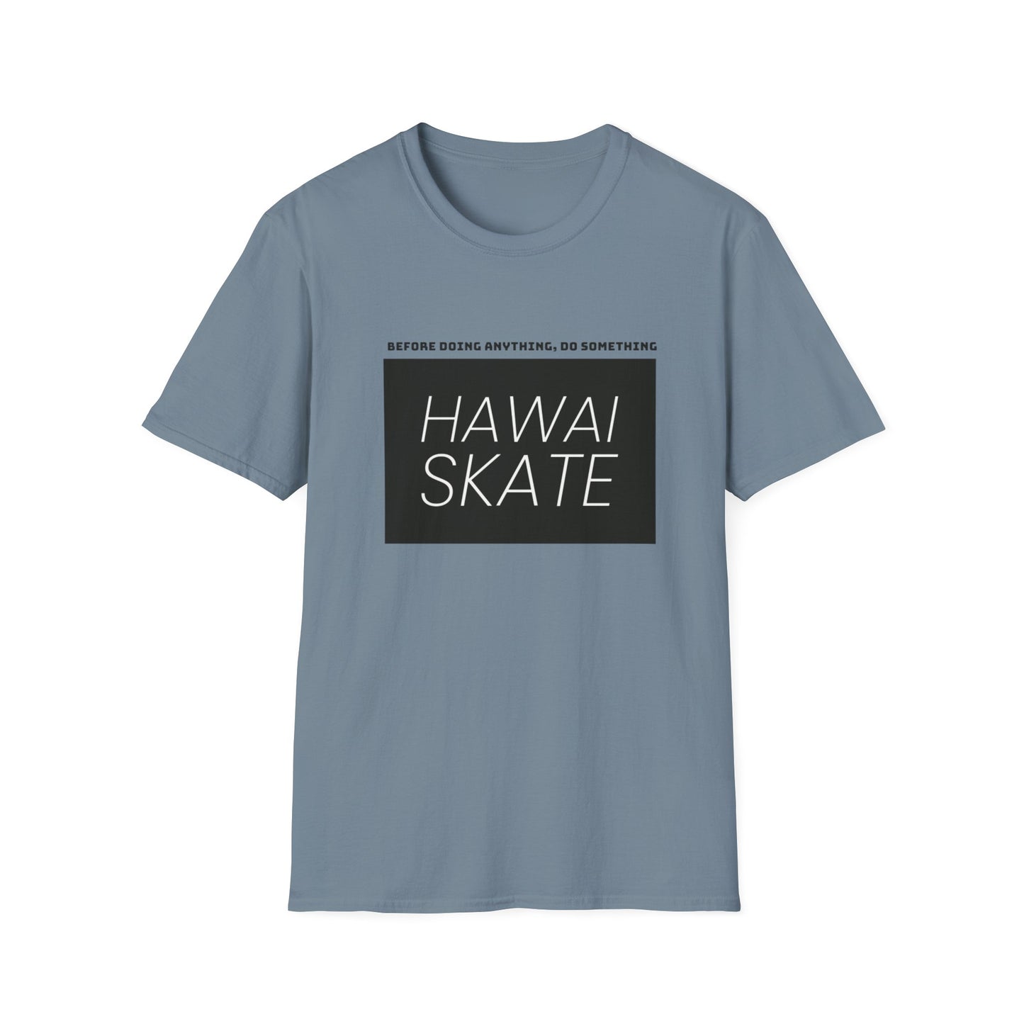 Hawaiian Skate Inspired T-Shirt, Casual Summer Wear, Skateboarder Gift, Beach Day, Graphic Tee, Cool Streetwear