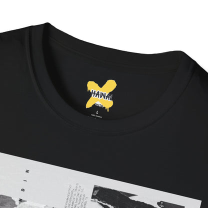Retro Graphic Tee - Balance Art Design for Casual Style