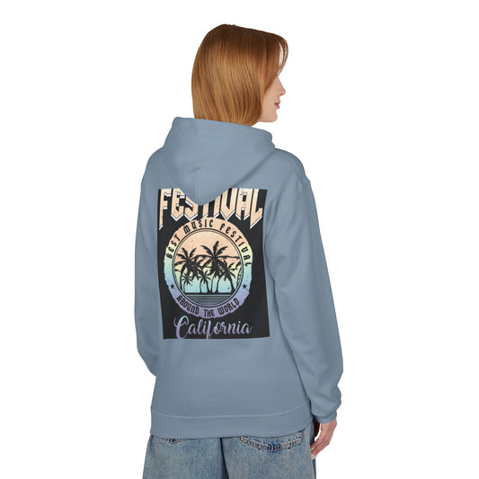 Festival Vibes Hoodie | Beach Music Festival Apparel, Summer Hoodie, California Style, Unisex Streetwear, Gift for Music Lovers