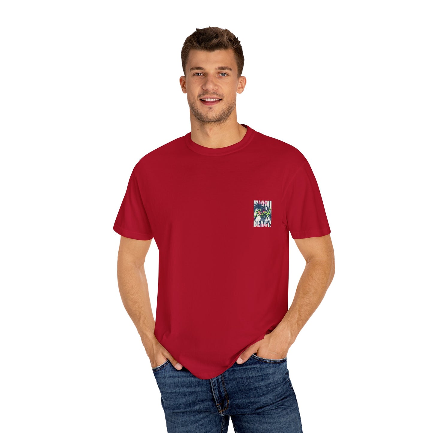 Ocean Florida Surf Club T-Shirt - Unisex Garment-Dyed Tee for Beach Lovers