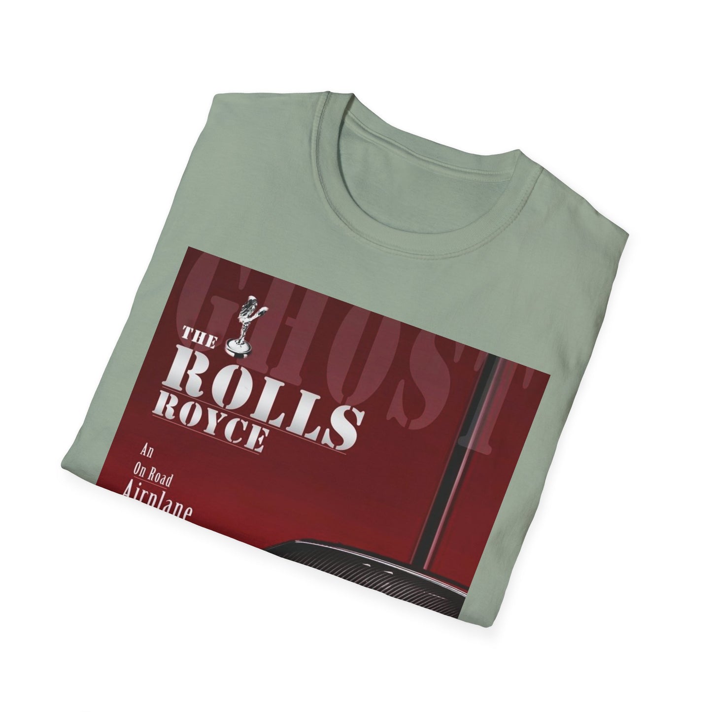Luxury Car Graphic T-Shirt - Rolls Royce Design