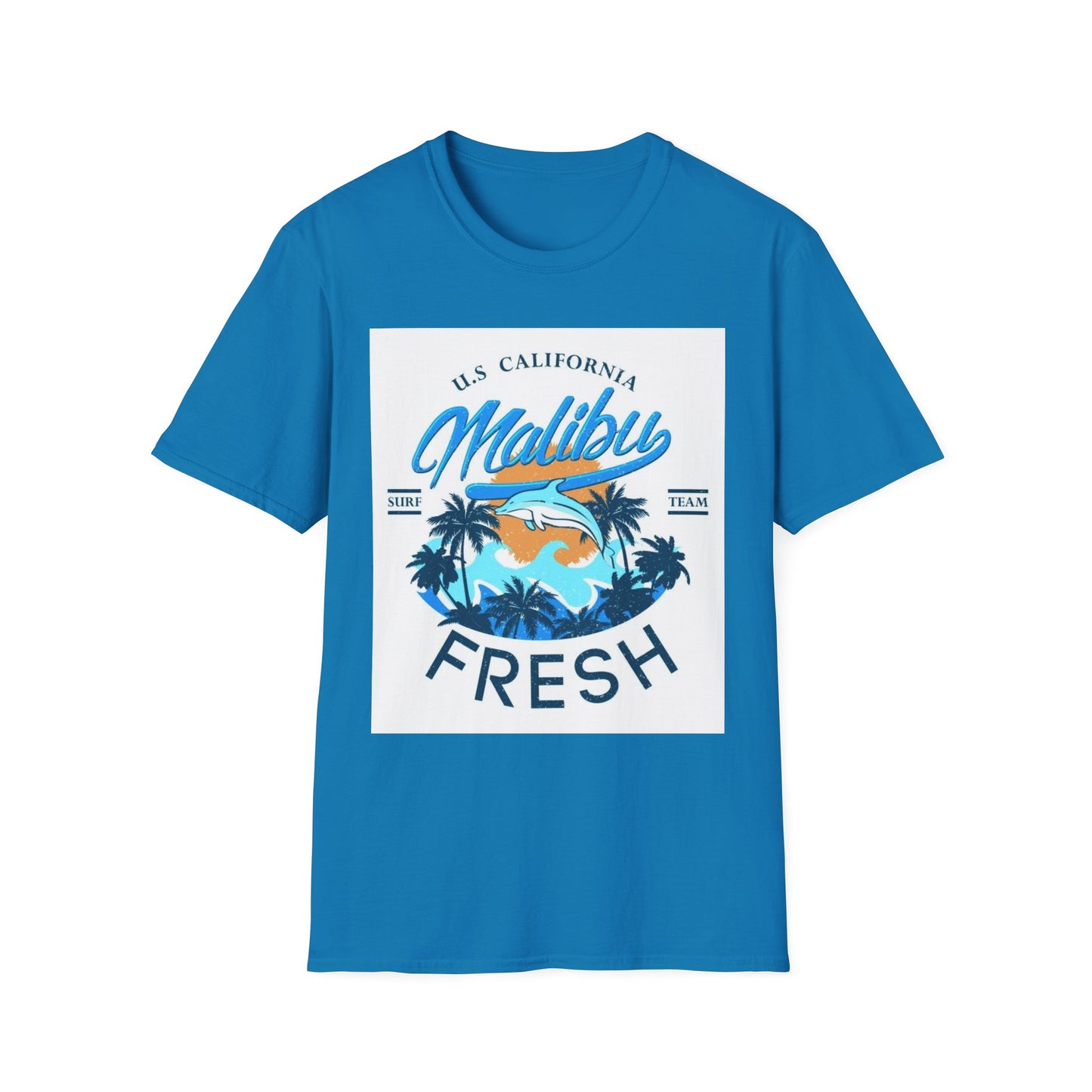 California Malibu Fresh Unisex T-Shirt - Soft and Casual Beach Vibe