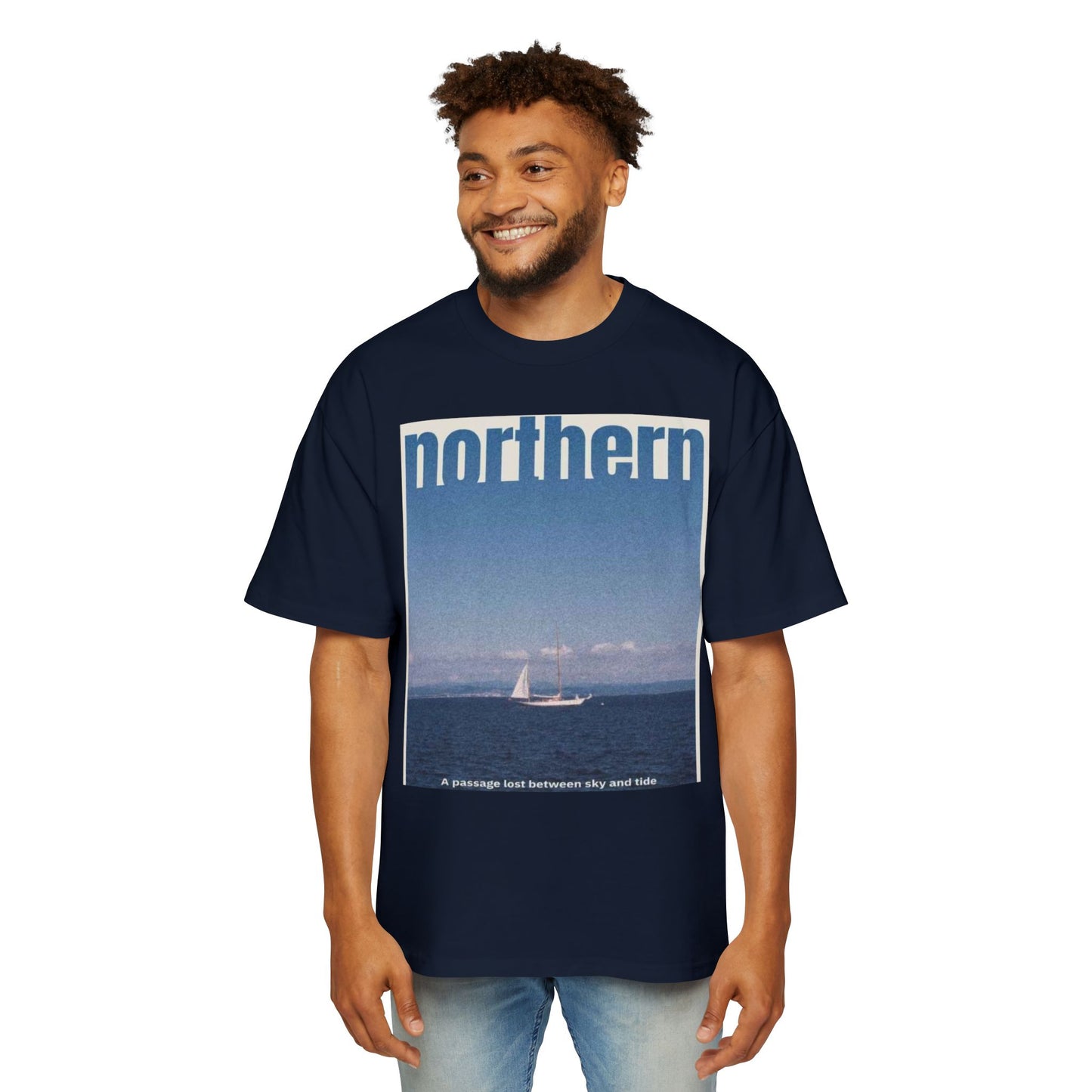 Northern Sail Tee — Vintage Coastal Graphic T-Shirt