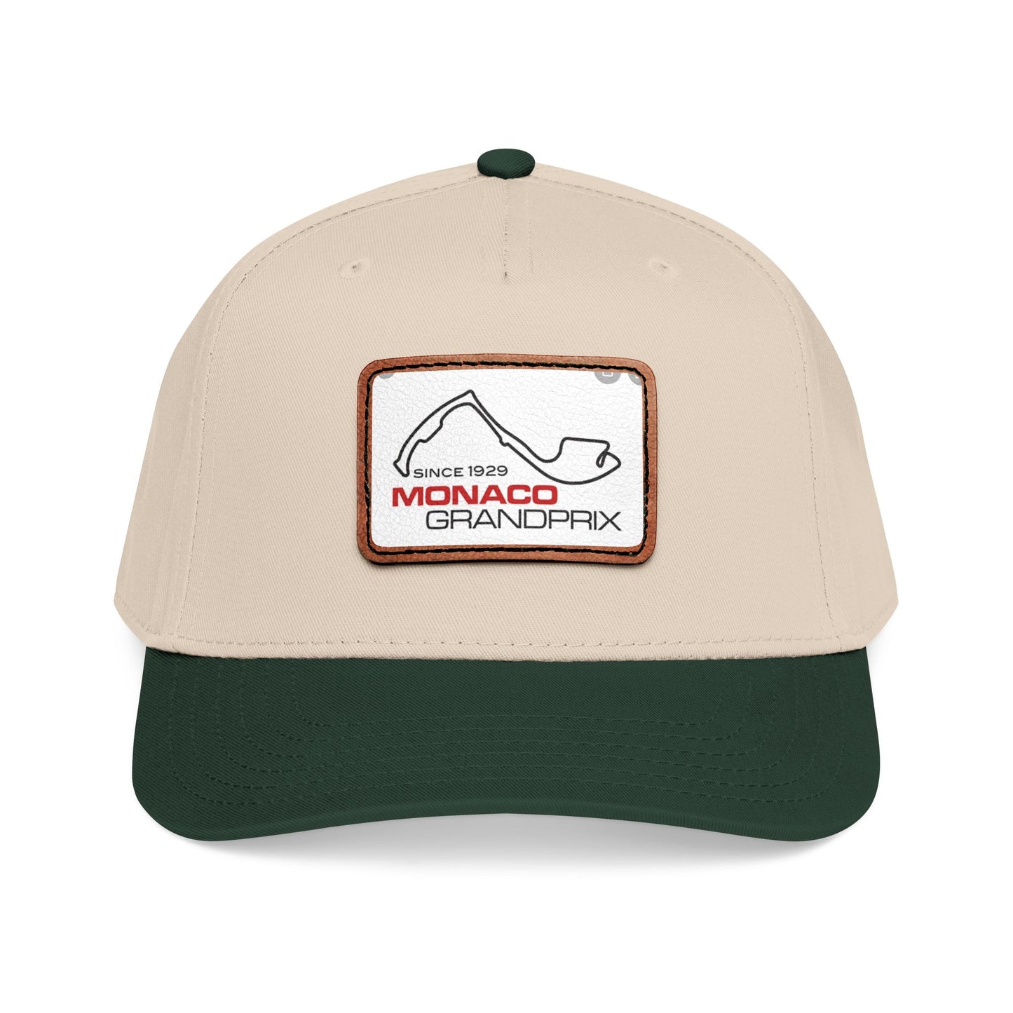 Monaco Grand Prix Leather Patch Baseball Cap