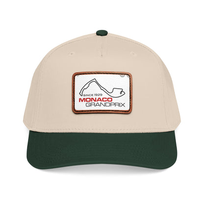 Monaco Grand Prix Leather Patch Baseball Cap
