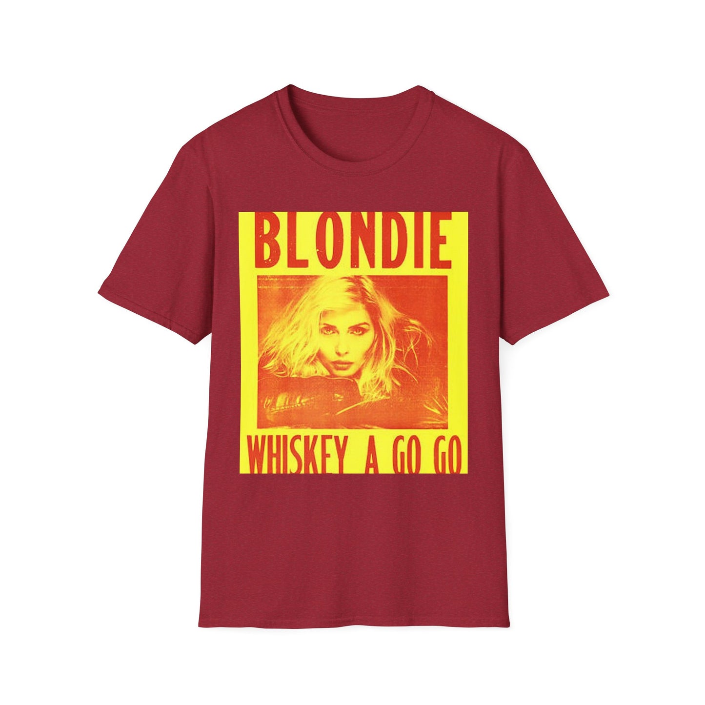 Vintage Blondie Whiskey A Go Go T-Shirt, Retro Band Tee, Music Lover Shirt, Festival Outfit, Unisex Graphic Tee, Casual Wear, Gift Idea