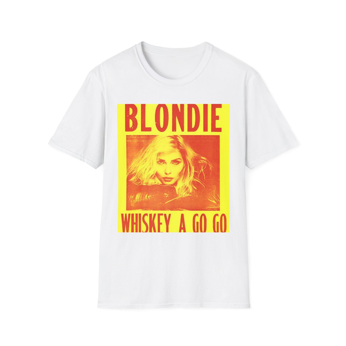 Vintage Blondie Whiskey A Go Go T-Shirt, Retro Band Tee, Music Lover Shirt, Festival Outfit, Unisex Graphic Tee, Casual Wear, Gift Idea
