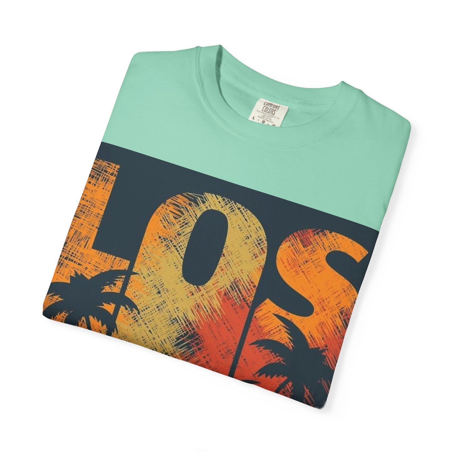 Los Angeles Sunset T-Shirt | Unisex Garment-Dyed Tee