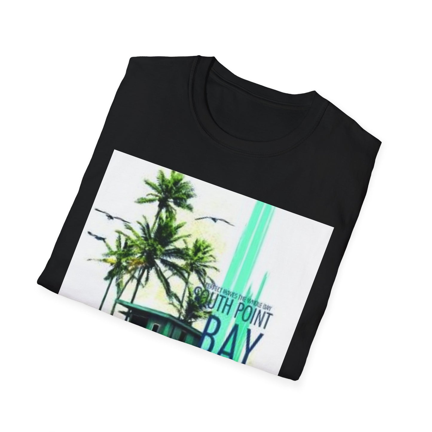 South Point Bay Graphic Tee | Unisex Softstyle T-Shirt, Beach Vibes, Casual Wear, Summer Fashion, Gift for Him or Her