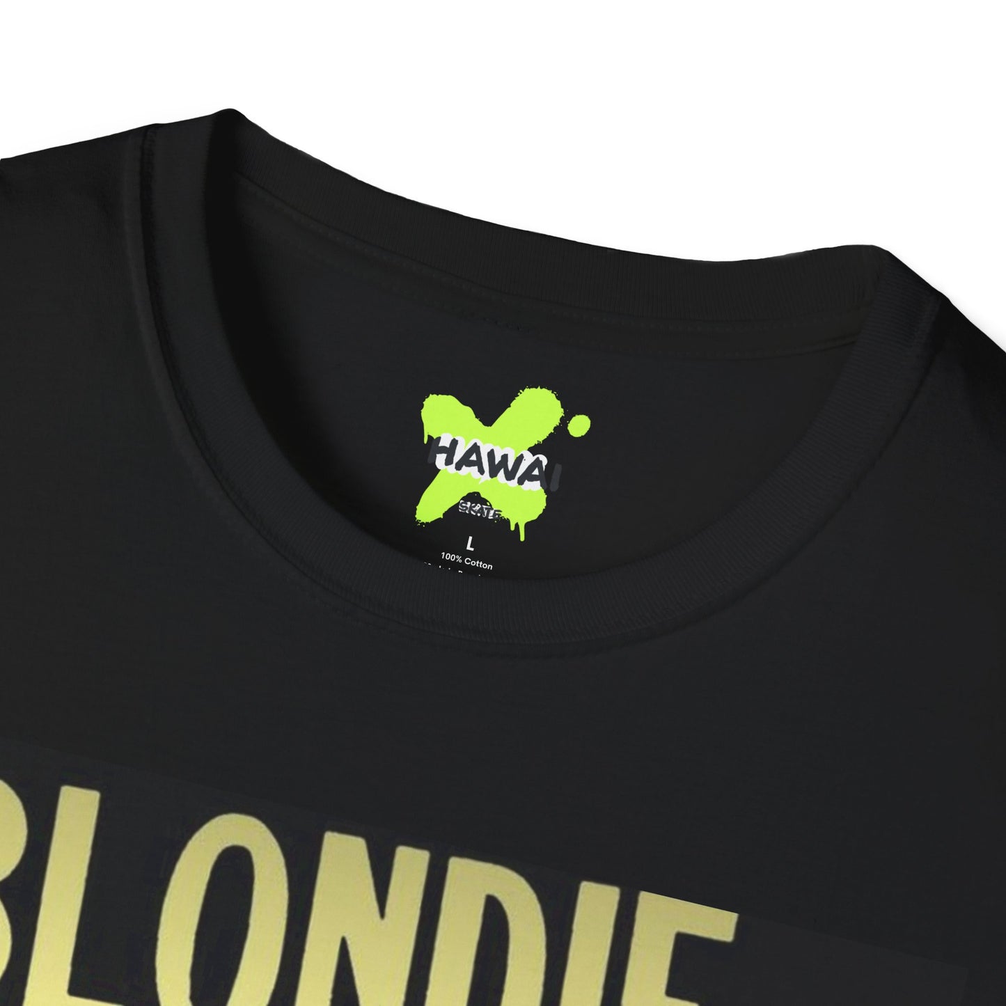 Vintage Blondie Unisex Softstyle T-Shirt - Retro Music Graphic Tee