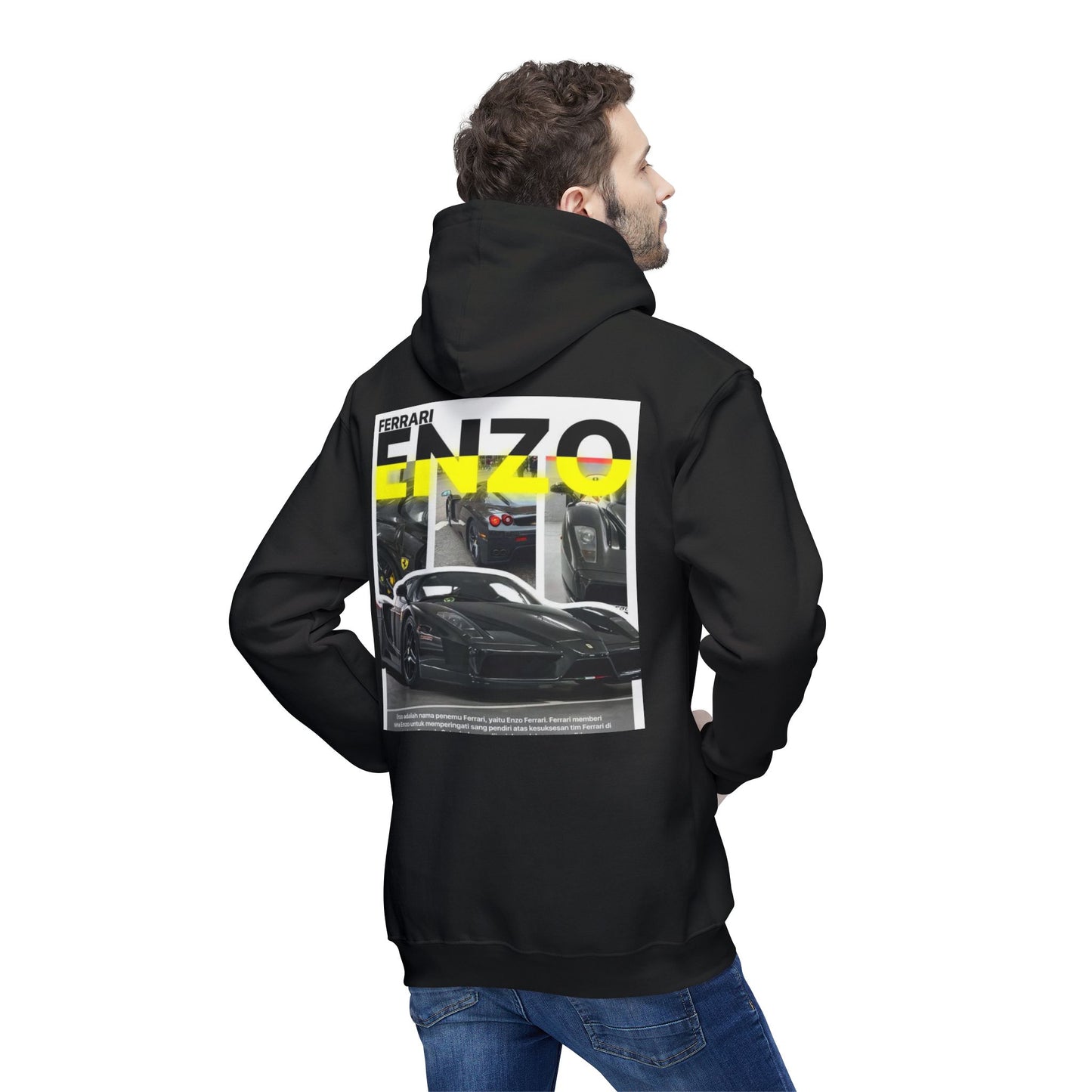 Ferrari Enzo Unisex Hooded Sweatshirt - Made in the USA