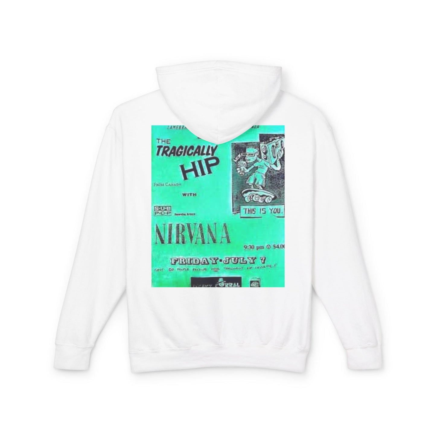 Unisex Lightweight Hooded Sweatshirt