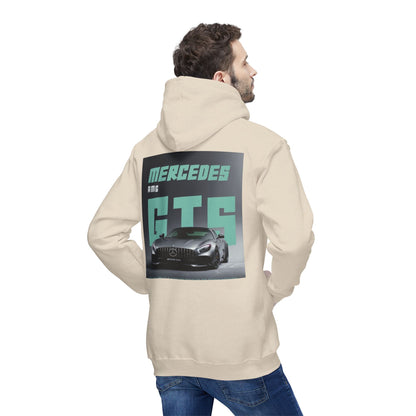Mercedes AMG GTS Unisex Hooded Sweatshirt, Car Enthusiast Gift, Sportswear, Casual Wear, Automotive Apparel