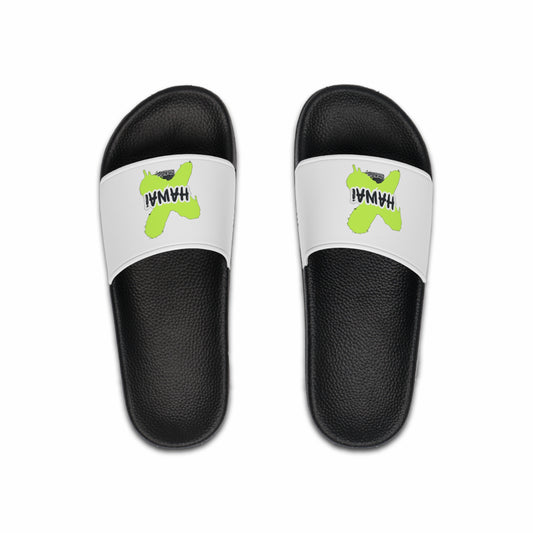 Men's Slide Sandals with Fun Graphic - Perfect for Summer and Vacations