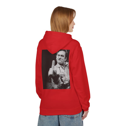 Unisex Fleece Hoodie with Bold Quote - Perfect for Music Lovers