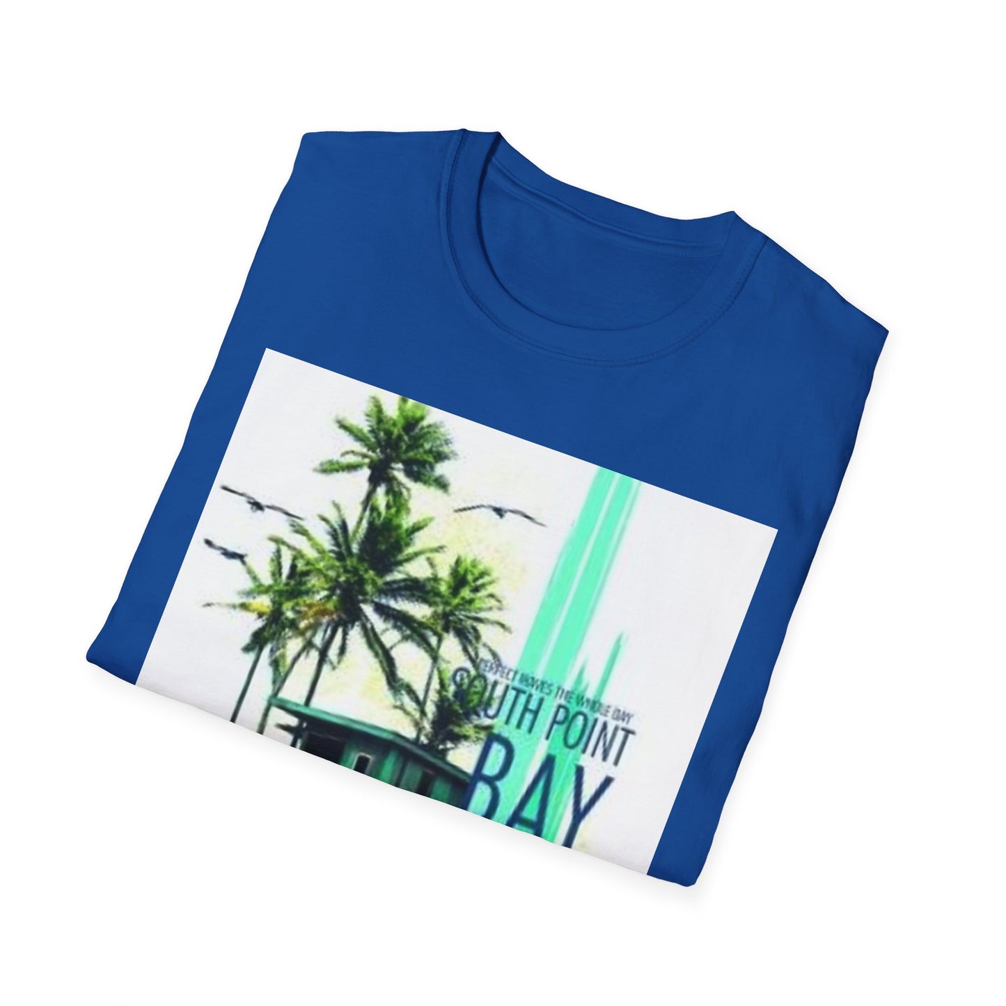 South Point Bay Graphic Tee | Unisex Softstyle T-Shirt, Beach Vibes, Casual Wear, Summer Fashion, Gift for Him or Her