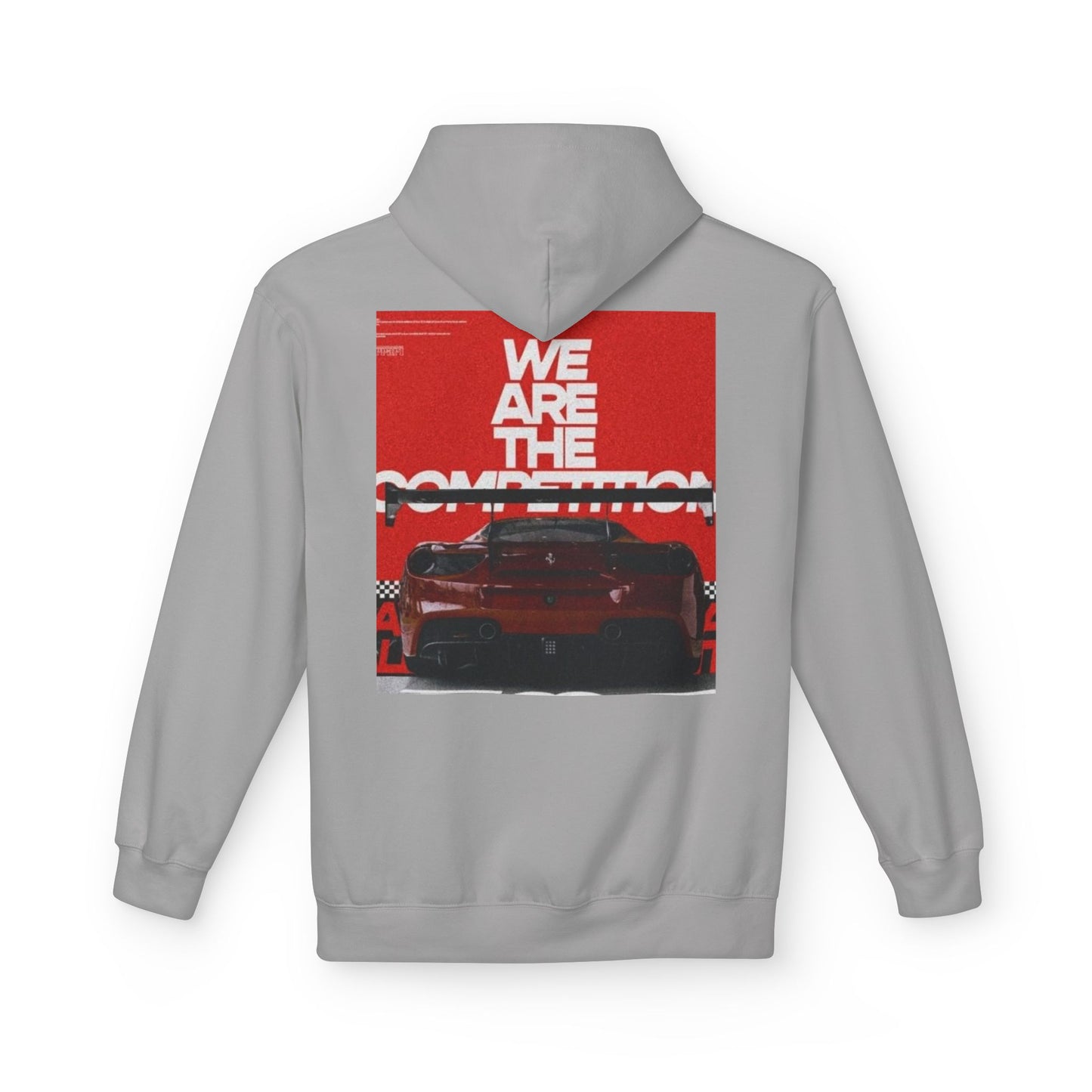 Unisex Fleece Hoodie - 'We Are The Competition' Car Design