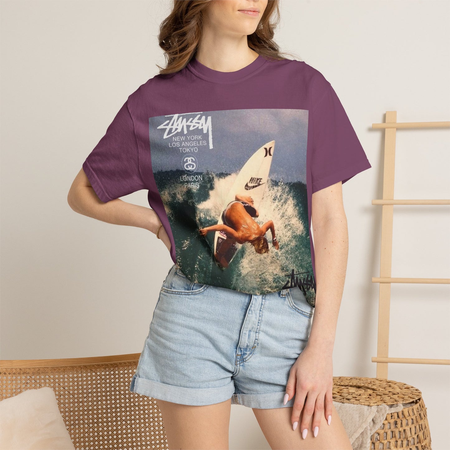 Surf Photo Tee — Vintage Surfer Graphic T-Shirt