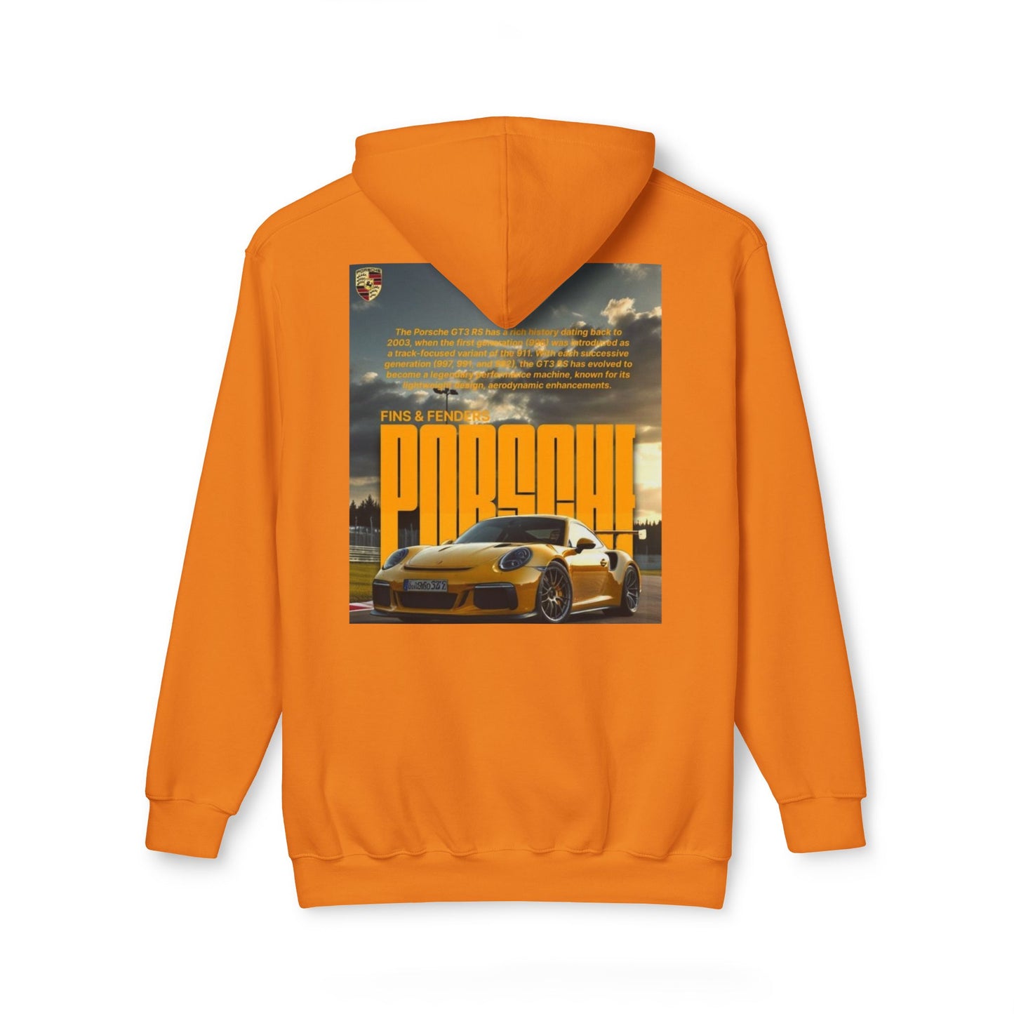 Unisex Hooded Sweatshirt - Porsche Fins & Fenders Collection