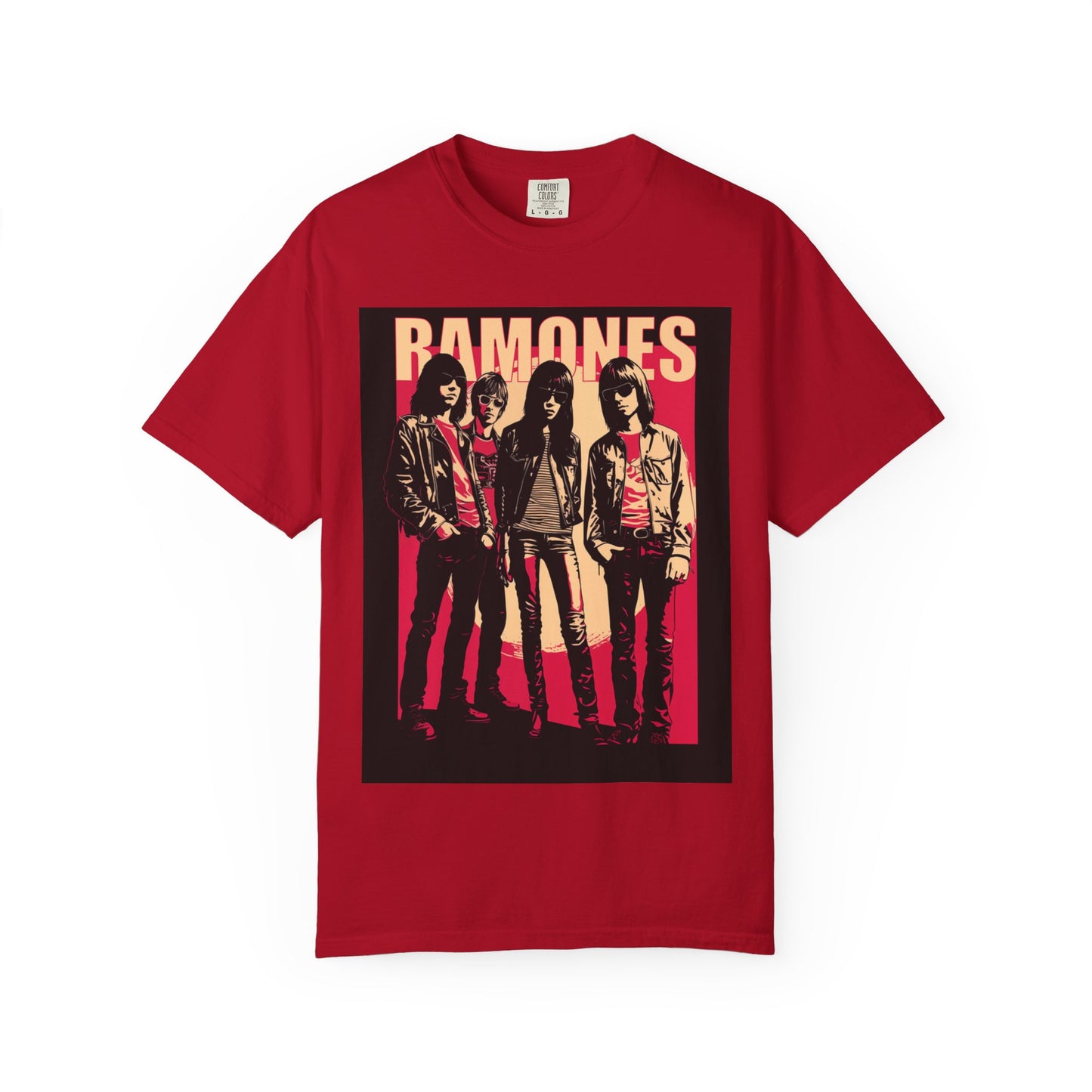 Retro Ramones Graphic T-Shirt
