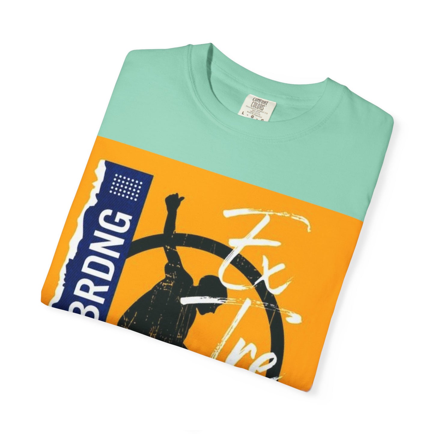Sporty Graphic Tee for Skaters, Unisex Garment-Dyed T-shirt, Skateboarding Apparel, Casual Wear, Gift for Sport Lovers, Urban Fashion
