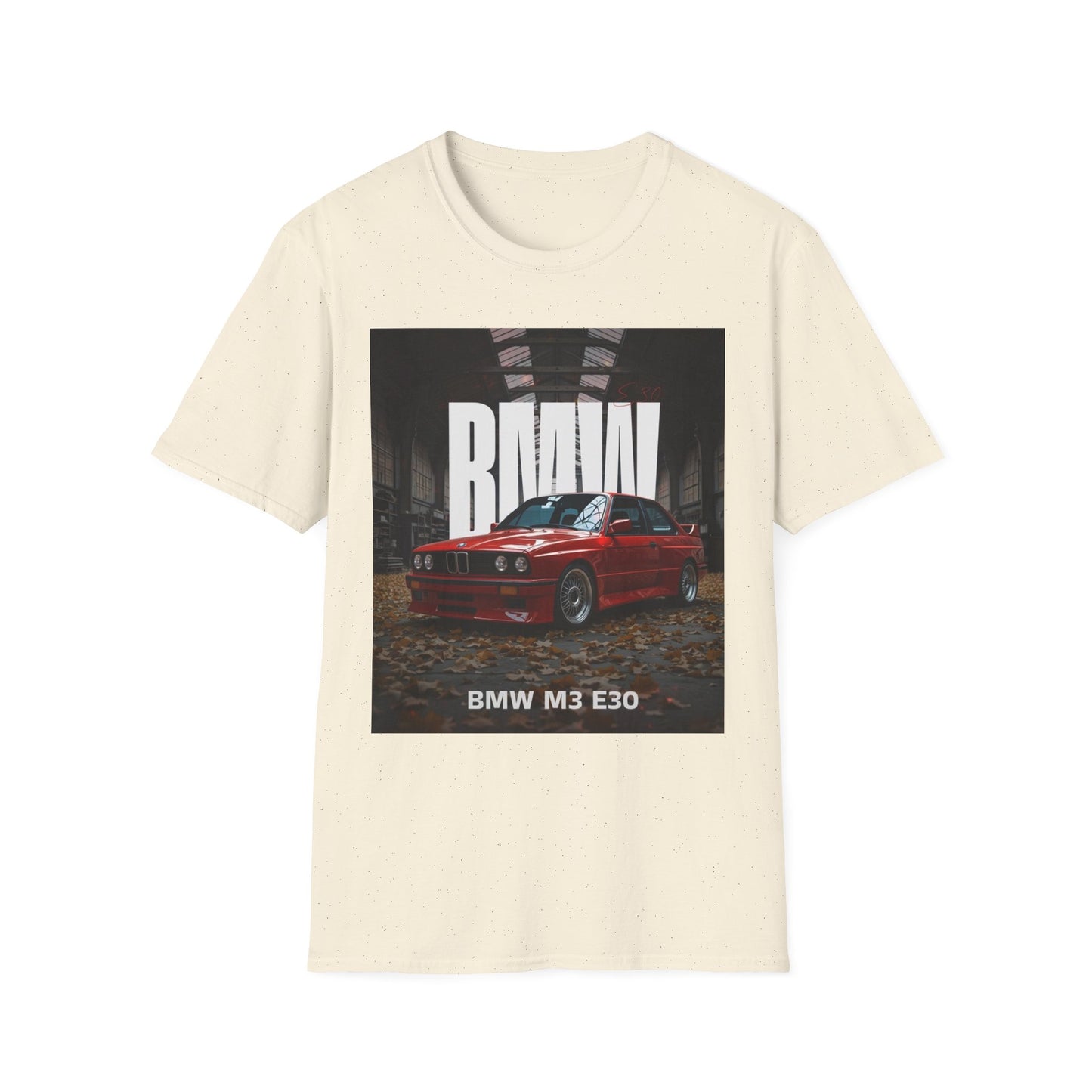 Classic BMW M3 E30 Unisex T-Shirt - Car Enthusiast Tee, Retro Automotive Shirt, Gift for Him, Birthday Apparel, Casual Style